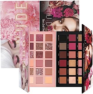 Includes Black Eyeshadow – Complete Eye Shadow Palette Set